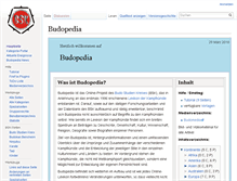Tablet Screenshot of budopedia.de